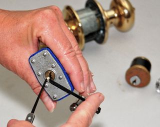 Law enforcement lock work